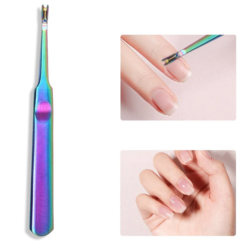Cross Border Hot Sale Nail Salon Color Titanium Manicure 4-Piece Set