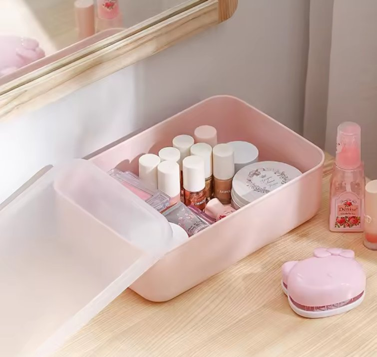 Underwear Storage Cubes with Lids Drawer