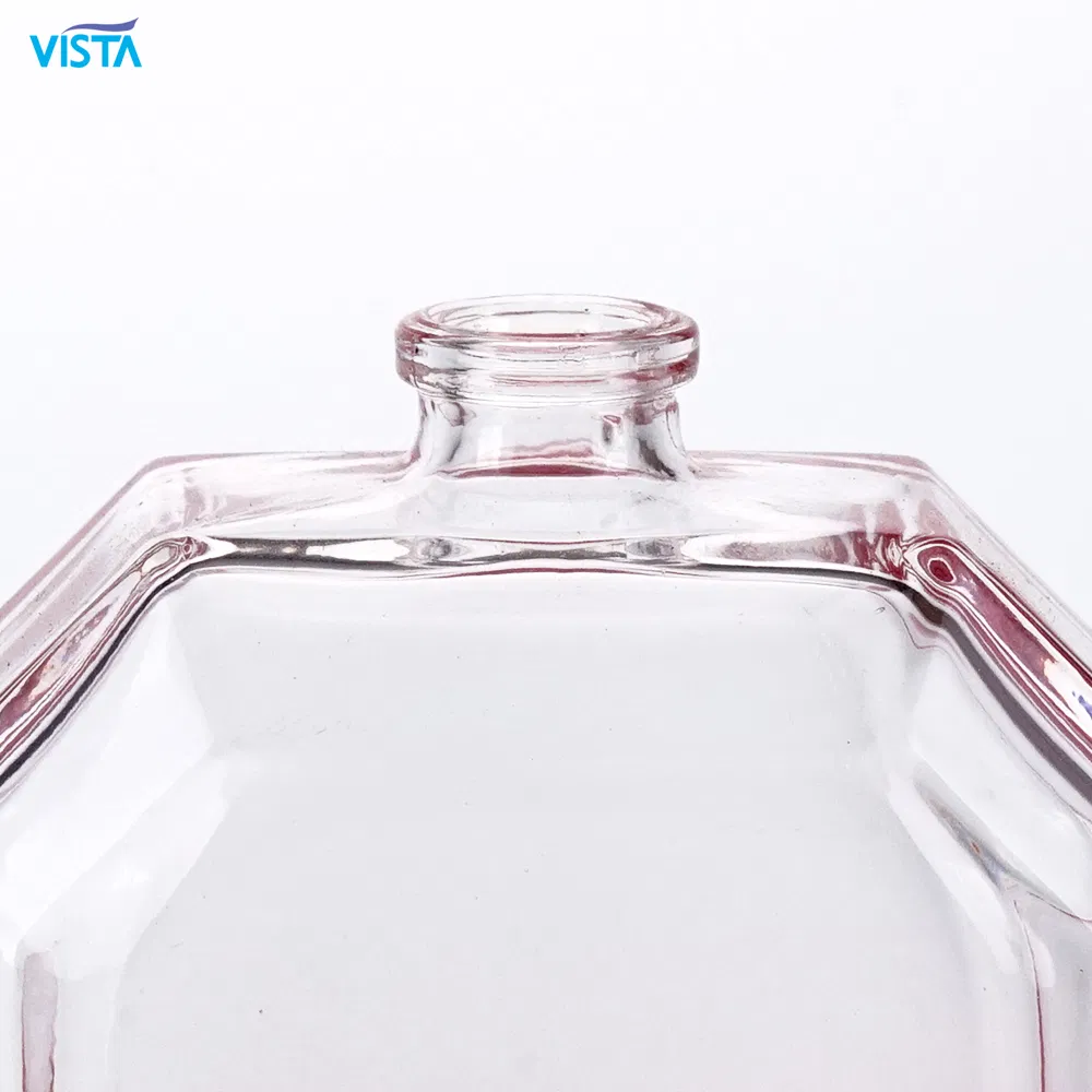 100ml Luxury High Flint Perfume Glass Bottle with Sprayed Gradually Varied Color