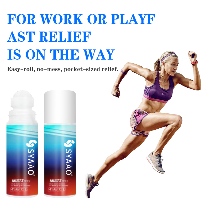 Widely Used Private Label Joint Muscle Therapy Hydrogel Pain Relief Gel Pain Relieving Roll-on for Muscle Pain Relief