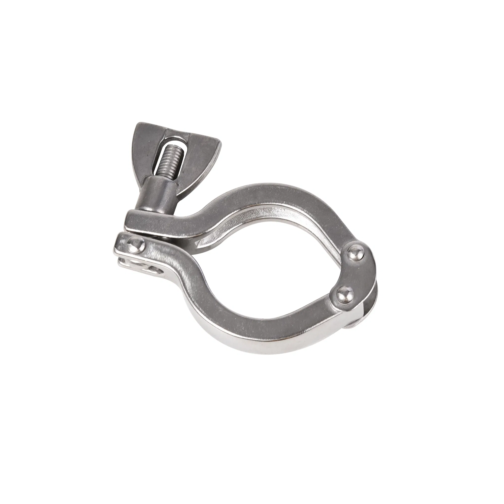China 304 316L Stainless Steel Sanitary DIN 3A Pipe Clamp for Union Set