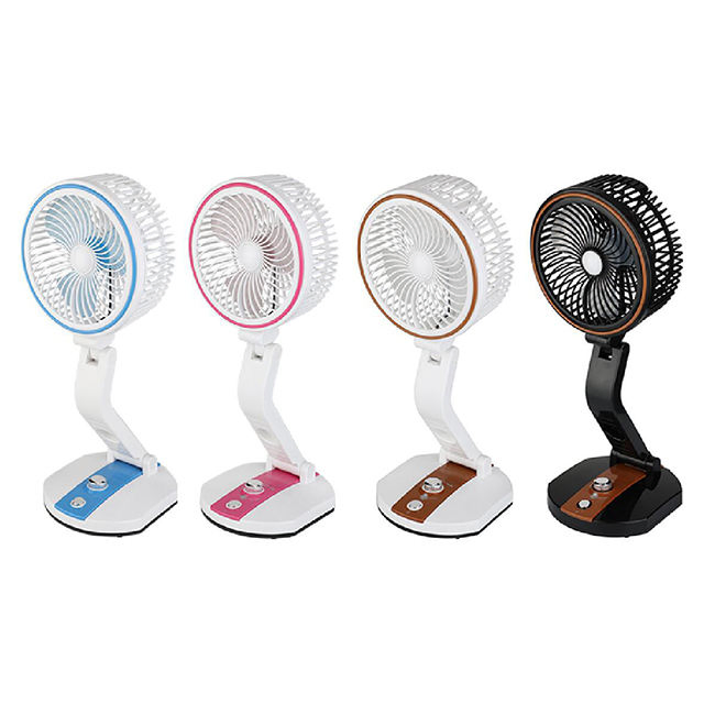 New Mini Fan Rainbow LED Fan Handy USB