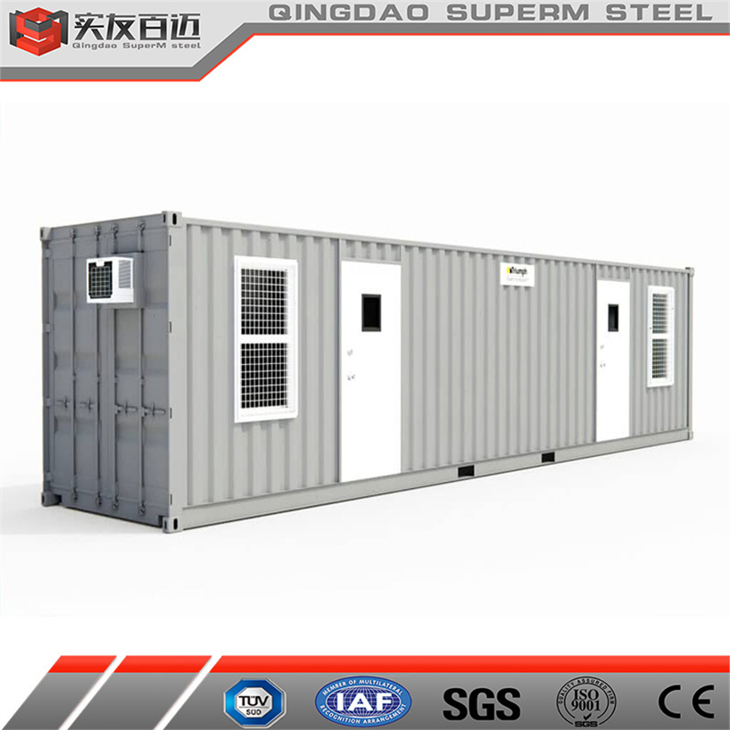Earthquake and Hurricane Resistant Residentieal Foldable House Container Homes with Solar Panel