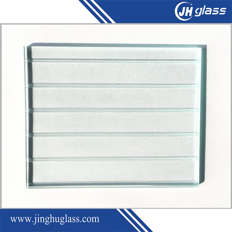 Jinghu 2mm 3mm 4mm 5mm 6mm Clear Pattern Glass Figure Rolled Glass