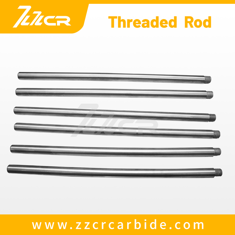 Zzcr Customized Wear-Resistance Hard Metal Rod with Thread