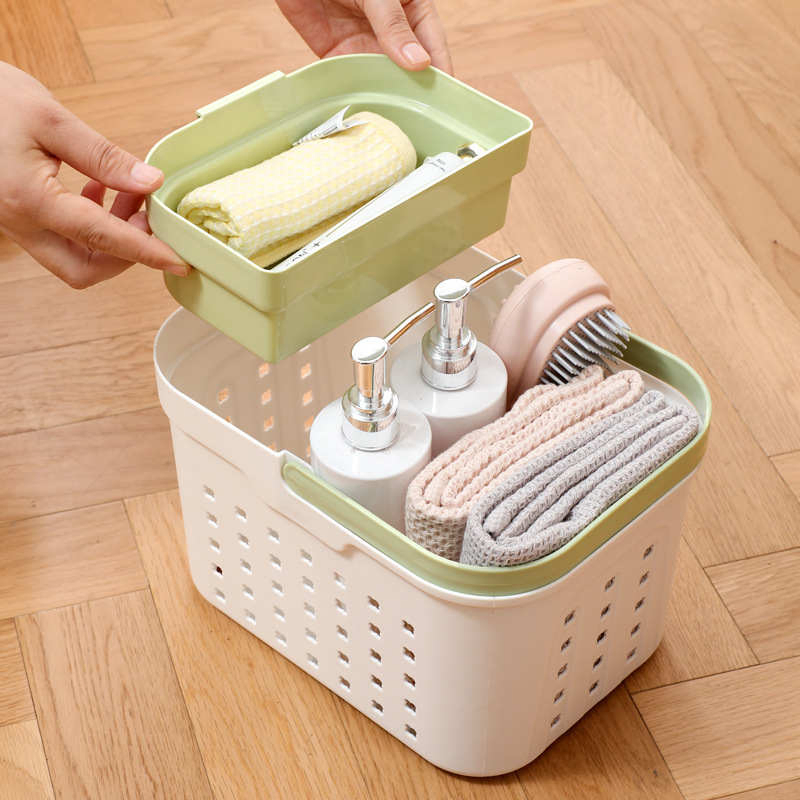 Living Room, Hand-Held Storage Draining Kitchen Fruit Laundry Basket