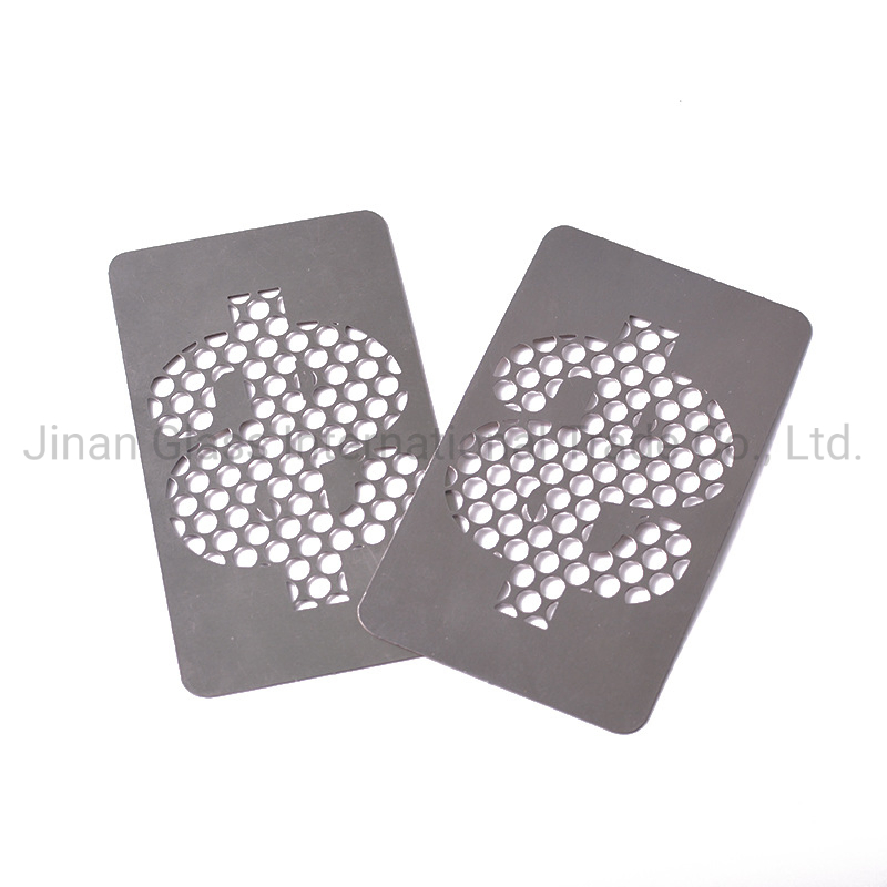 New Zinc Alloy Cartoon Pattern Cigarette Grinder Card Cigarette Grinder Metal Card Grinder