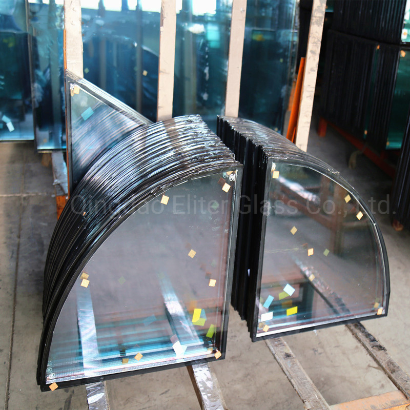 Clear/Tinted/Low Iron Low-E Reflective Toughened Igu Heat-Insulating Shielding Sound Insulation Insulated Glass for Curtain Wall/Window/Skylight/Roof/Canopy