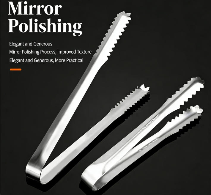 Stainless Steel Food Tongs / Ice Tongs