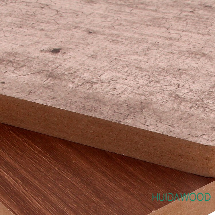 China MDF Manufacturers E2 E1 E0 Glue Good Quality Laminated Melamine MDF Board for Furniture and Kitchen Cabinet