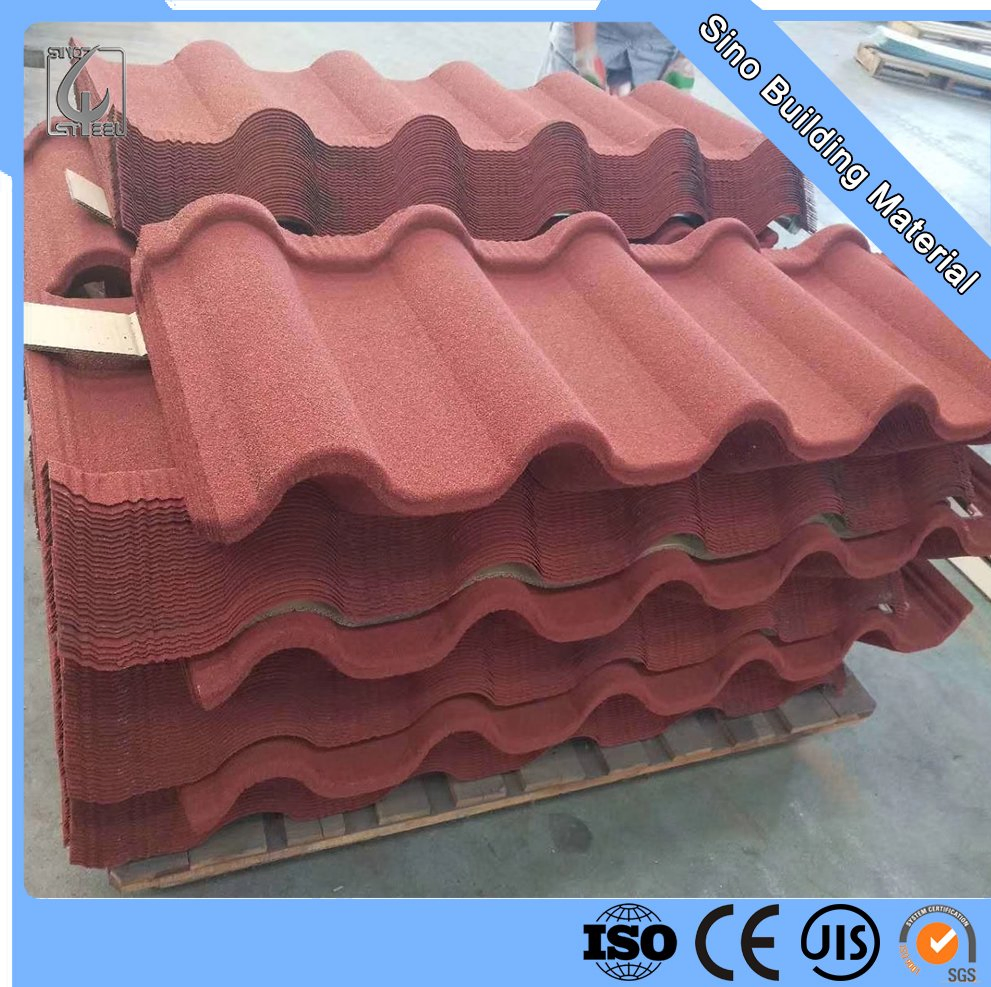 Color Coated Stone Tiles for All Type 0.4mm for Building Material Manufacture