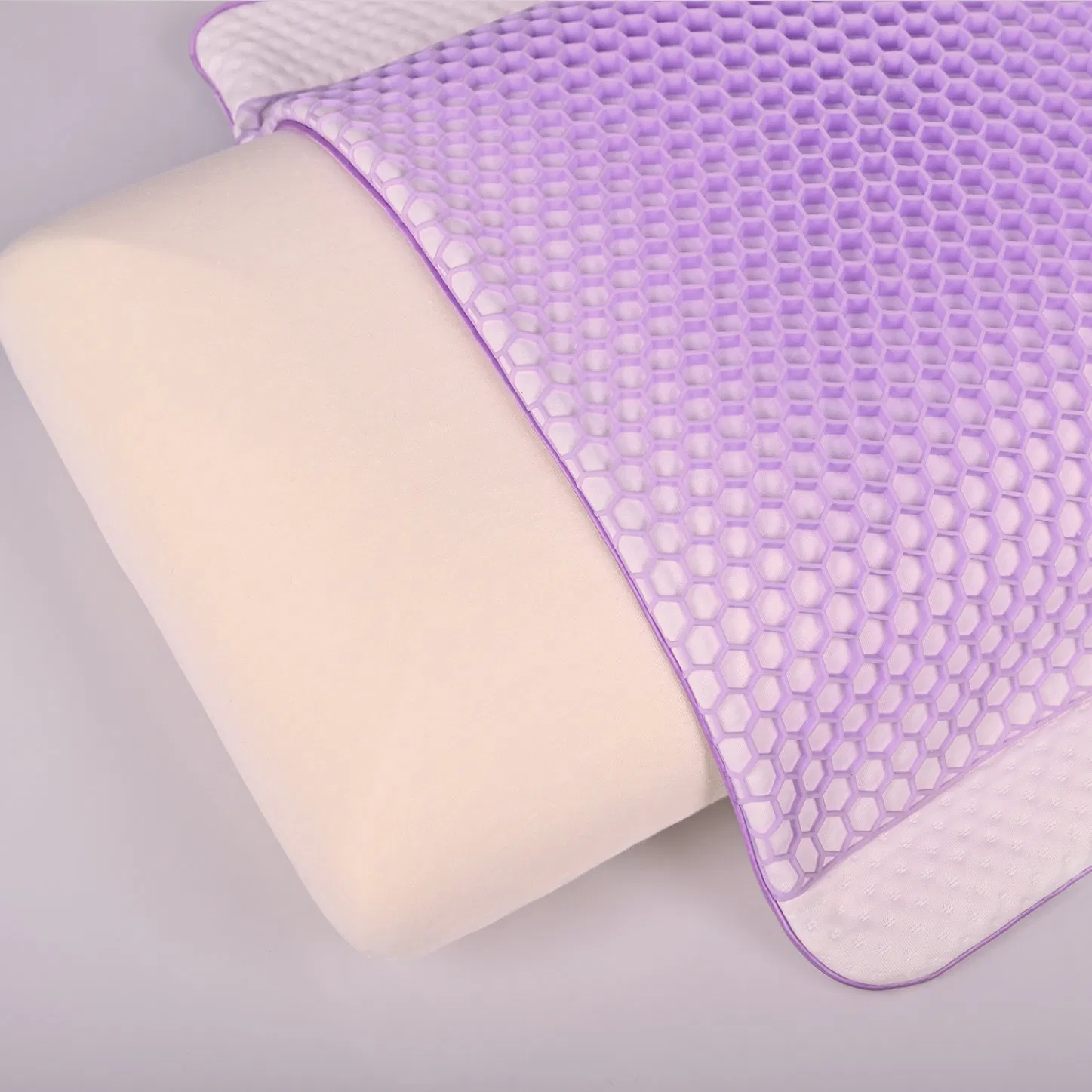 TPE Home Pillow Queen Memory Foam Pillow Cooling Gel Foam Pillow