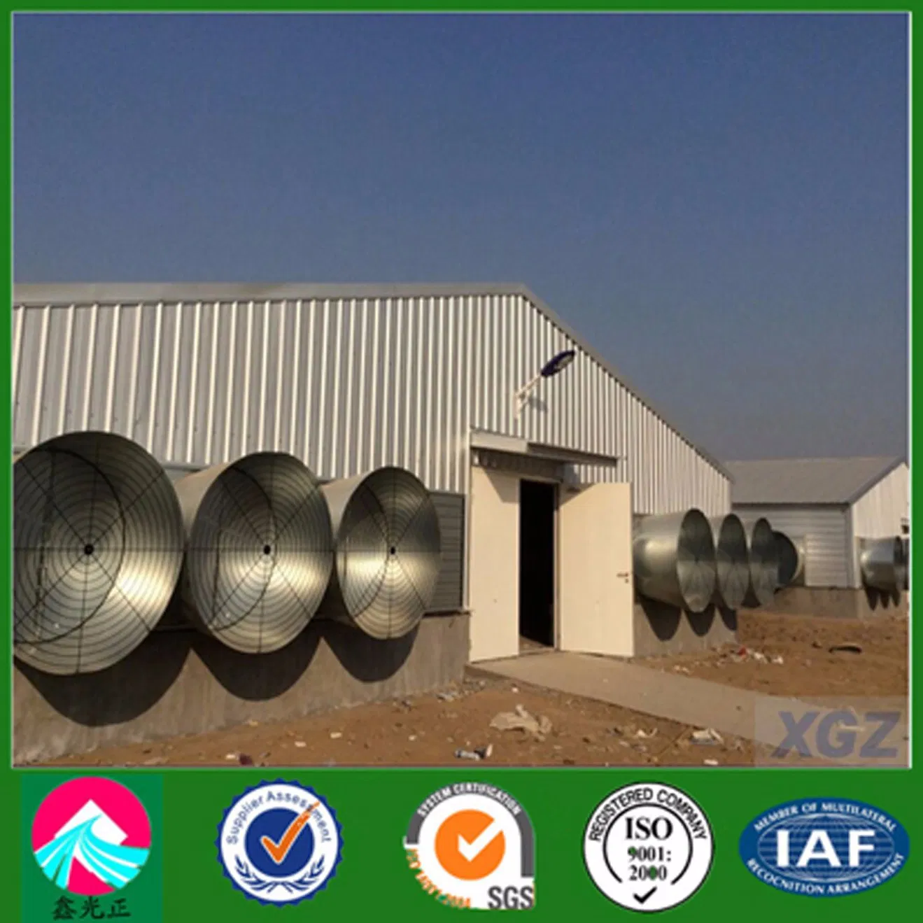 Popular Galvanized Prefabricated Customized China Steel Structure Project