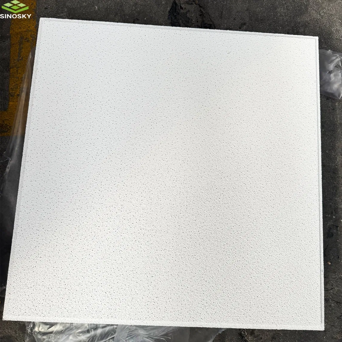 Super Quality Builing Materials Mineral Fiber Ceiling Tile Wool Board ISO9001