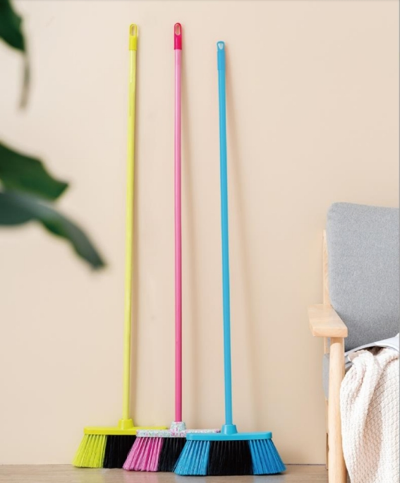 Reusable Road Sweeping Head Plastic Sweeper Magic Brush Cleaning Floor Broom