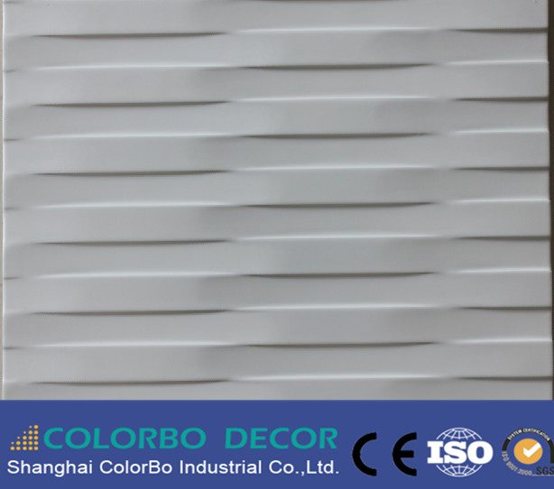 Simple 3D Decorative Wall Interior Wall Panel MDF Decorative Panel