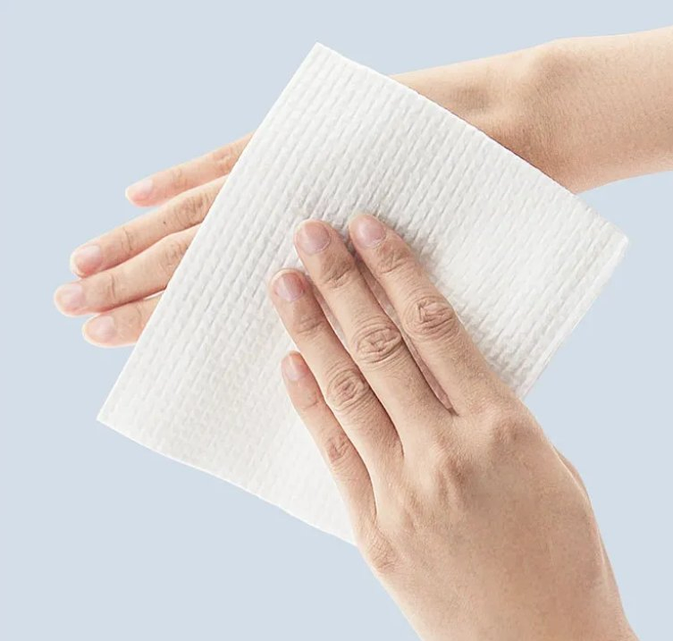 Online Hot Sale Soft Comfortable Eco-Friendly Biodegradable Cotton Hand and Facial Wash Cleaning Towels XL Disposable Facial Towels for Sensitive Skin Face