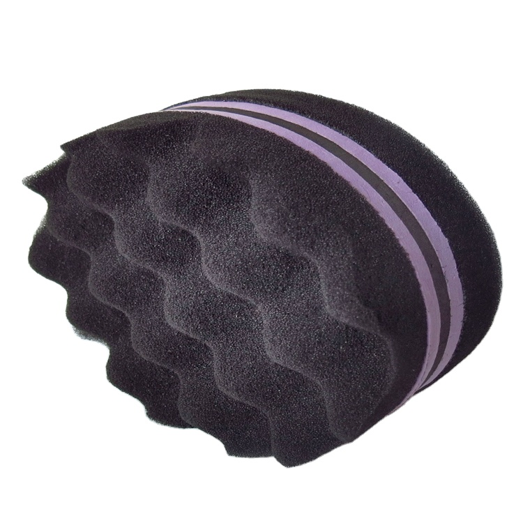 Hair Magic Twist Sponge for Curl Curling Sponge Brush Men and Women Foam Hair Wave Sponge Big and Small Holes