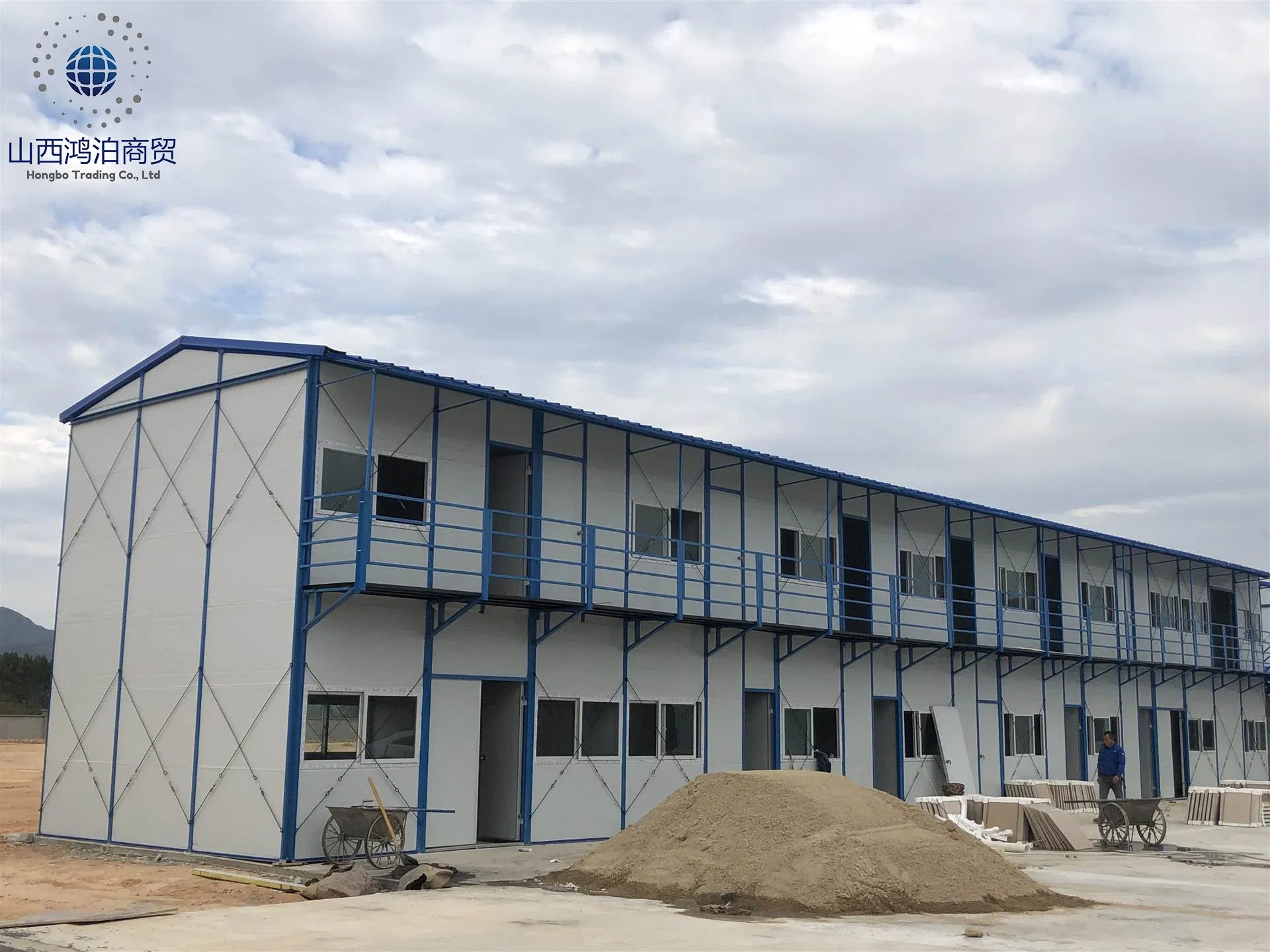 Lightweight Portable Insulated Mobile Office for Construction Sites