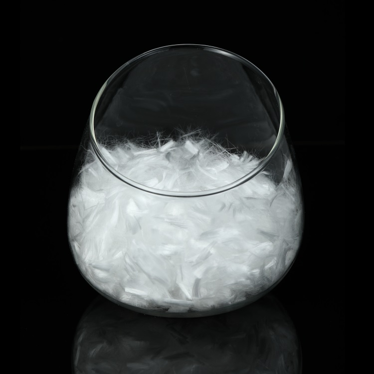 Good Quality Building Grade White Monofilament PP Fiber for Concrete Construction