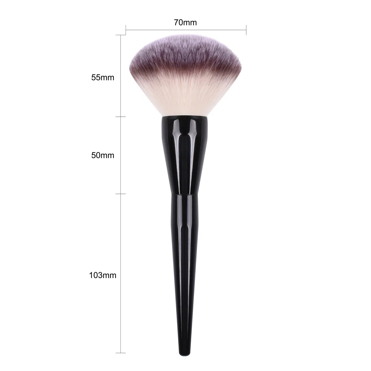 Extra Large Soft Powder Applicator for Flawless Daily Makeup: Foundation Brush