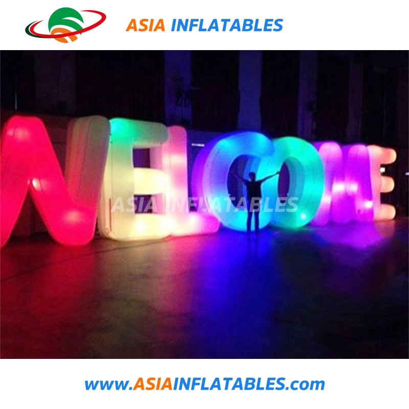 Inflatable LED Advertising Model / Lighting Inflatable Number Model