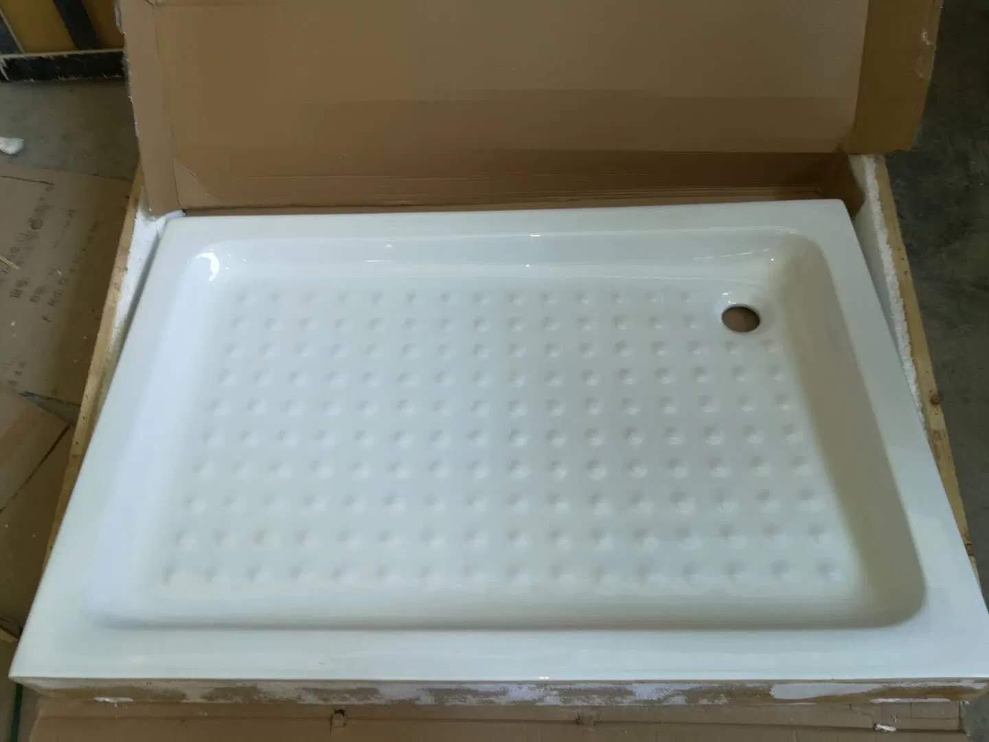 Ocst-1200800100 White Thick Ceramic Shower Tray, Hot Sales in Euro Market
