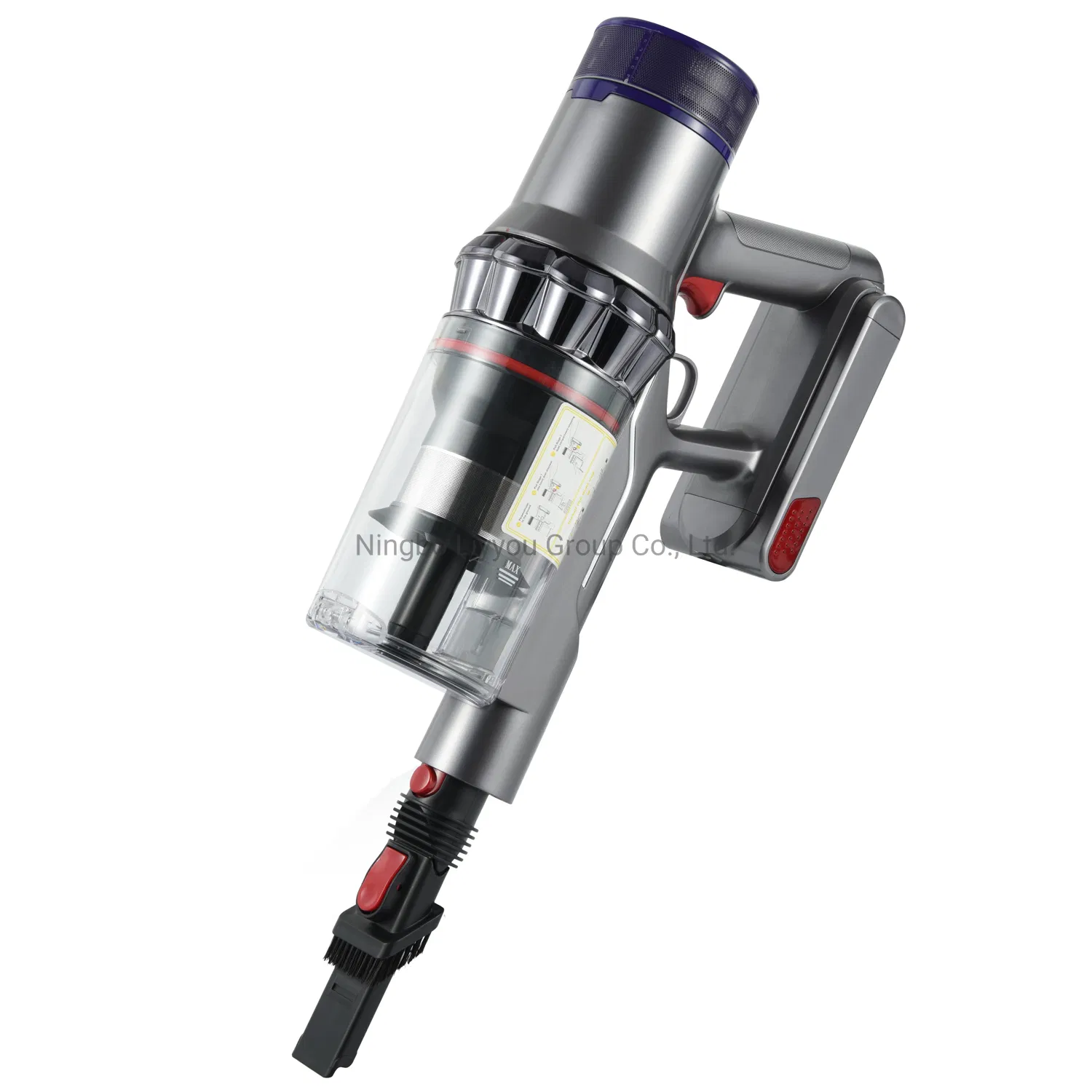 Powerful Cordless Vacuum Cleaner with 380W Suction and 45min Runtime