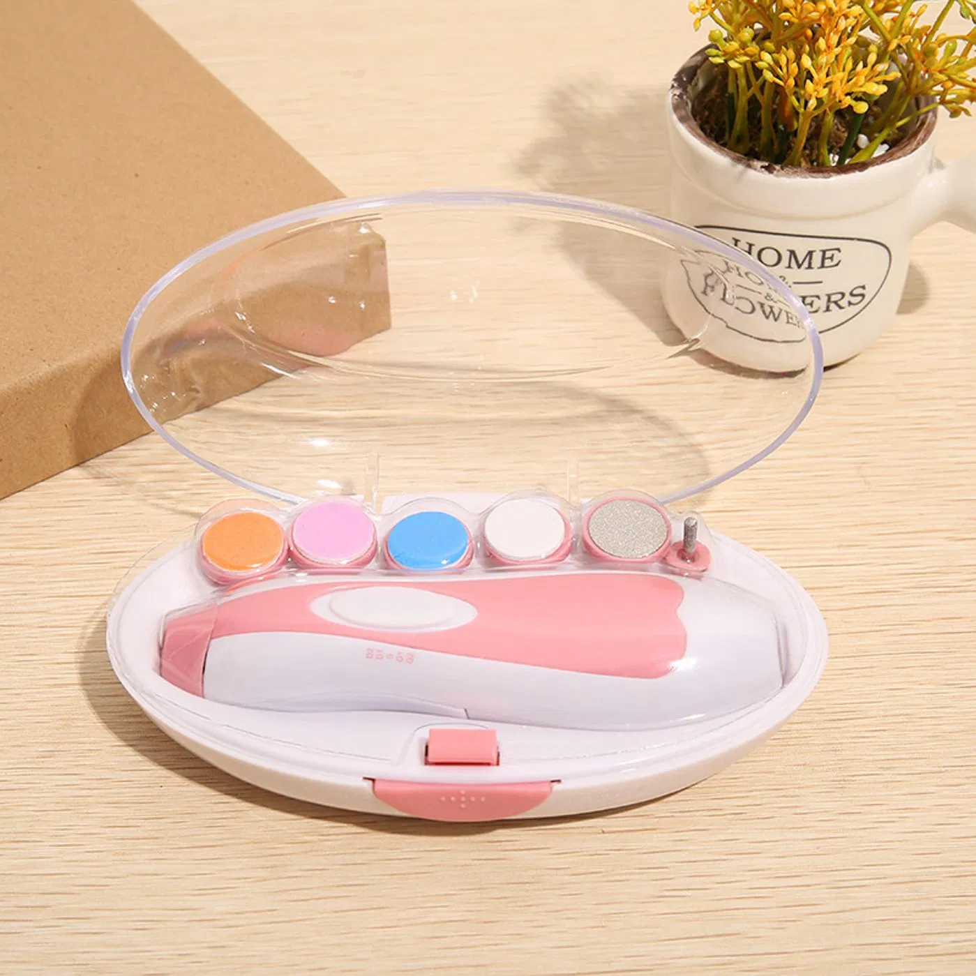 Wholesale Baby Nail Clipper Multifunctional Automatic Electric Nail Trimmer Baby Nail Trimmer