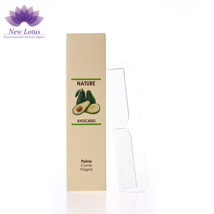 Hotel-Grade Eco Disposable Hair Brush - PVC/PE Bottle Custom Shape